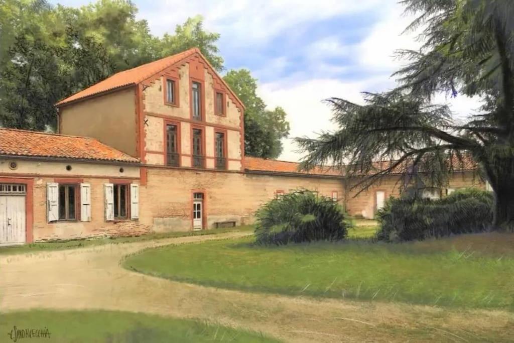 Gite Au Coeur Du Chateau Flotis Castelnau-dʼEstrétefonds エクステリア 写真